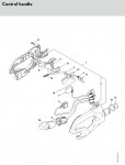 Stihl HSA 130.0 T Cordless Hedgetimmers Trimming Blade Spare Parts